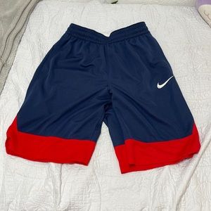 Nike Men's Dry Icon Basketball Shorts - Midnight Navy Uni Red White